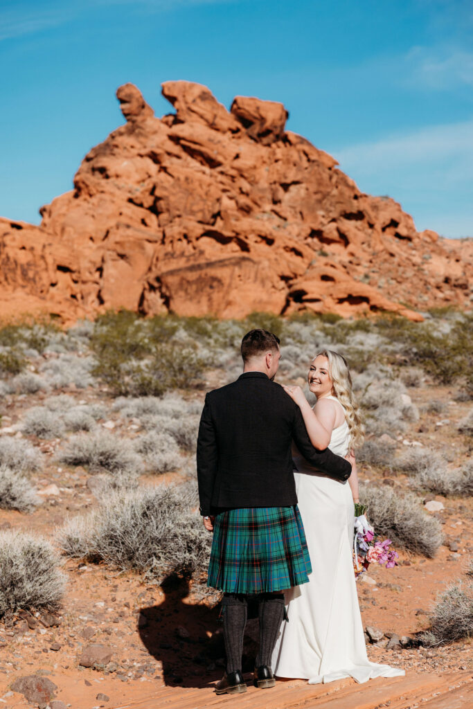 How Hellbent Hitchings Creates Epic Las Vegas Desert Elopements in the Middle of Nowhere