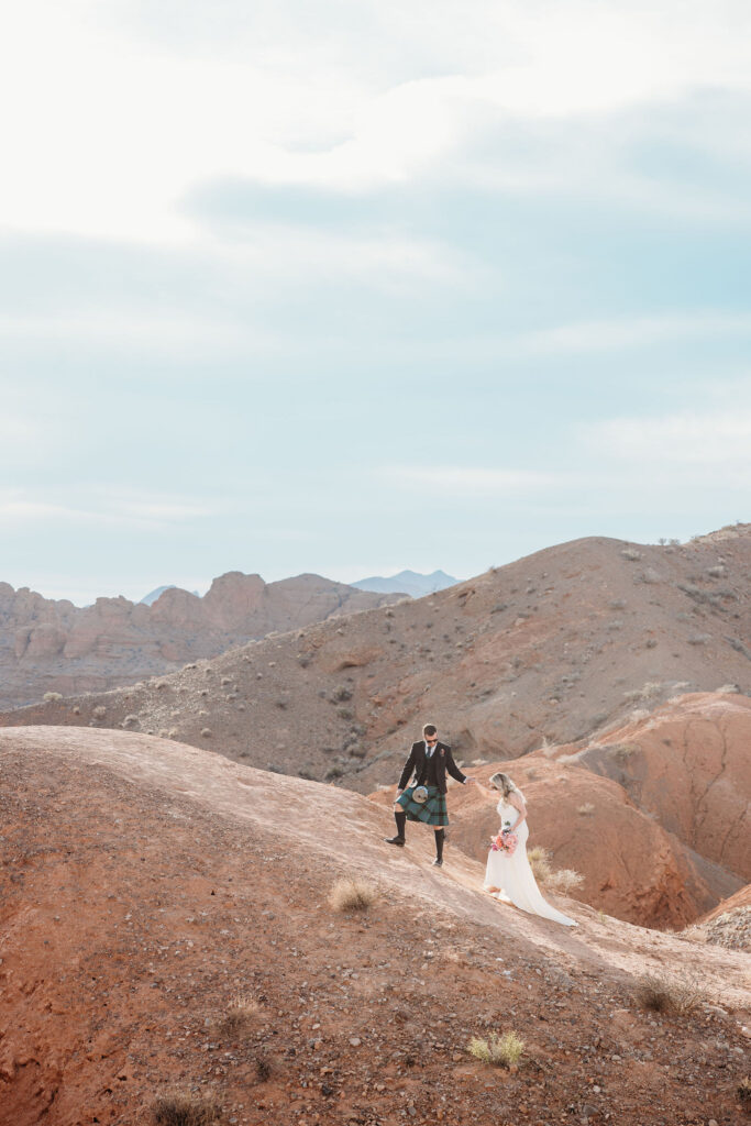 How Hellbent Hitchings Creates Epic Las Vegas Desert Elopements in the Middle of Nowhere