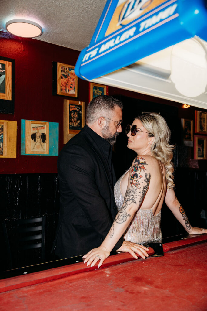 A Vintage Hollywood Glam Las Vegas Vow Renewal at Showgirl House and Sure Thing Too