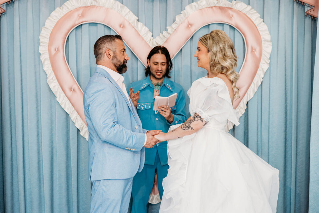 A Vintage Hollywood Glam Las Vegas Vow Renewal at Showgirl House and Sure Thing Too
