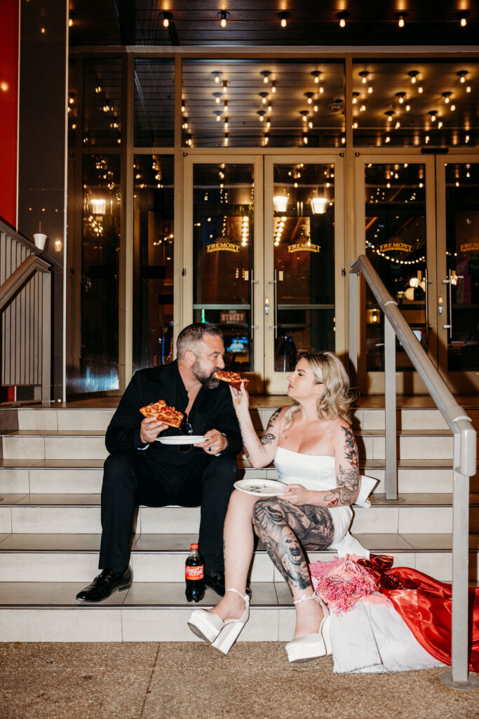 happy couple at their dream bridal portraits