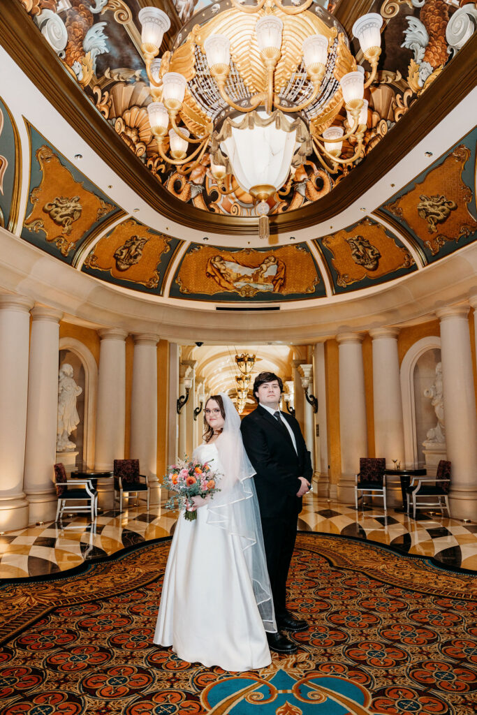 A Beautiful Wedding at The Venetian Las Vegas | Amanda & Doug