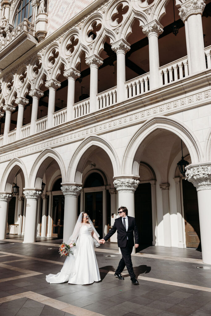 A Beautiful Wedding at The Venetian Las Vegas | Amanda & Doug