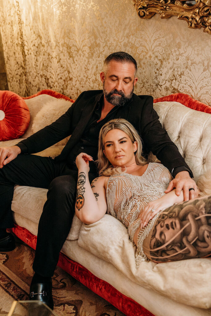 happy couple at their dream session