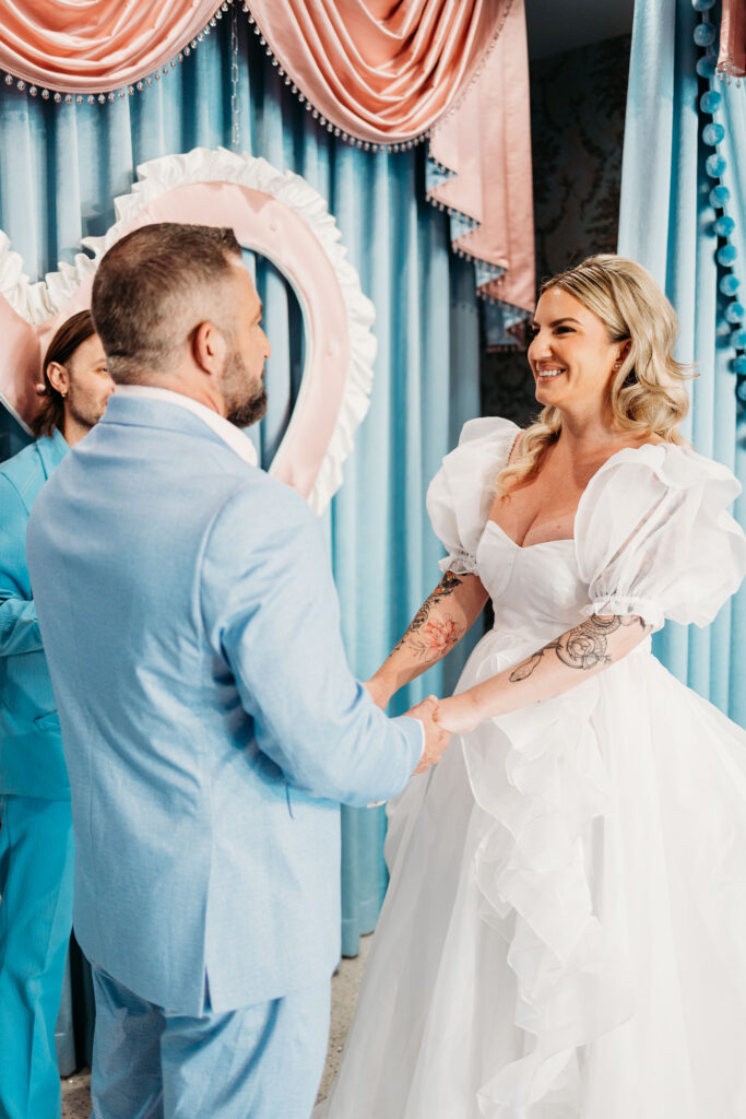 A Vintage Hollywood Glam Las Vegas Vow Renewal at Showgirl House and Sure Thing Too