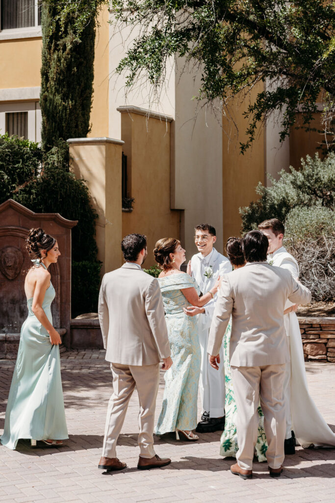 A Classic Hilton Lake Las Vegas Wedding with Private Vows & Timeless Style