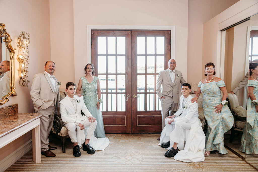 A Classic Hilton Lake Las Vegas Wedding with Private Vows & Timeless Style