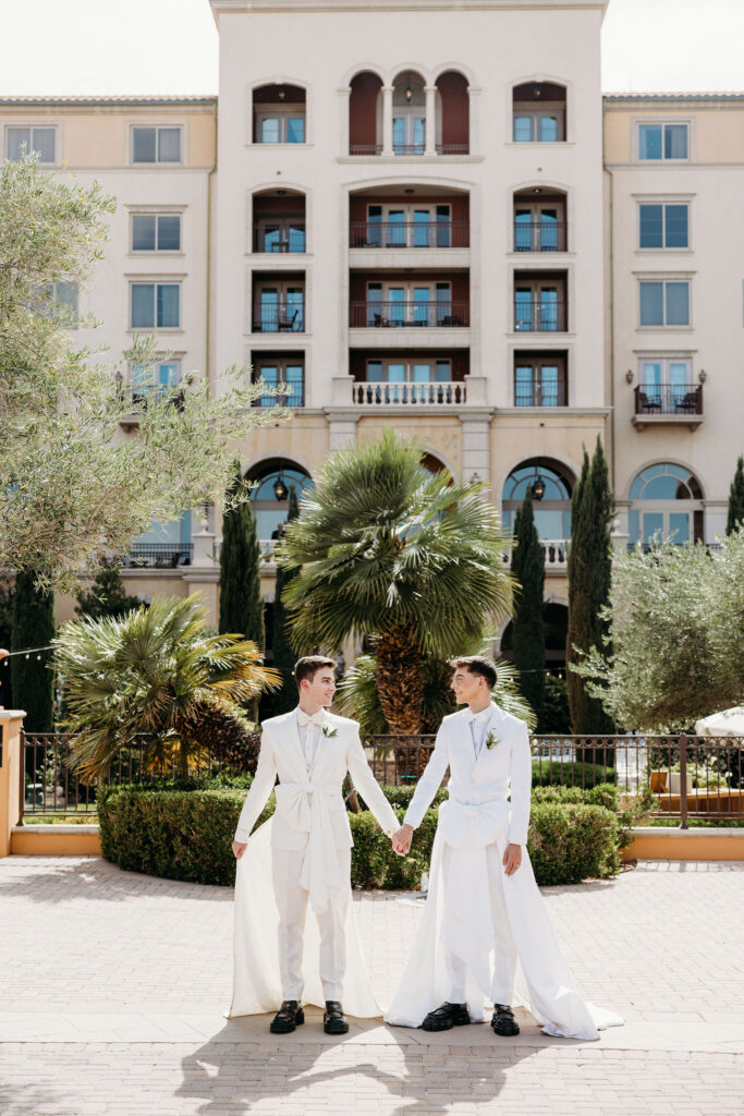A Classic Hilton Lake Las Vegas Wedding with Private Vows & Timeless Style