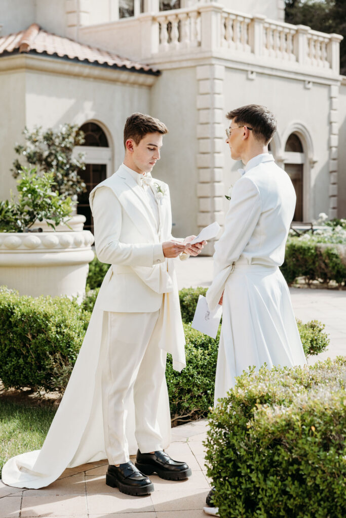 A Classic Hilton Lake Las Vegas Wedding with Private Vows & Timeless Style