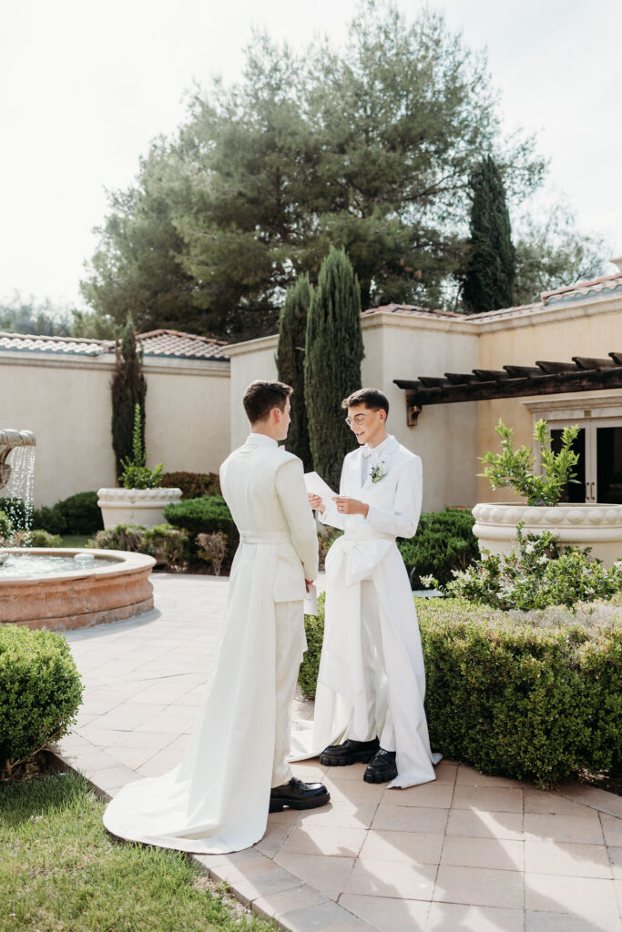 cute picture of the couple at their dream elopement