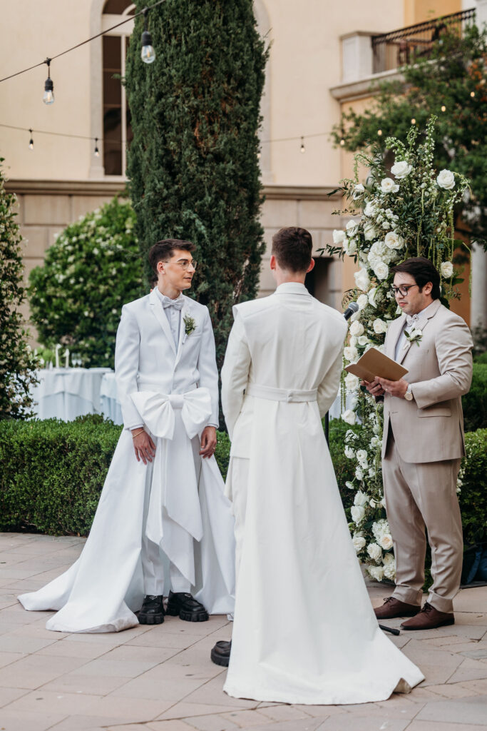A Classic Hilton Lake Las Vegas Wedding with Private Vows & Timeless Style