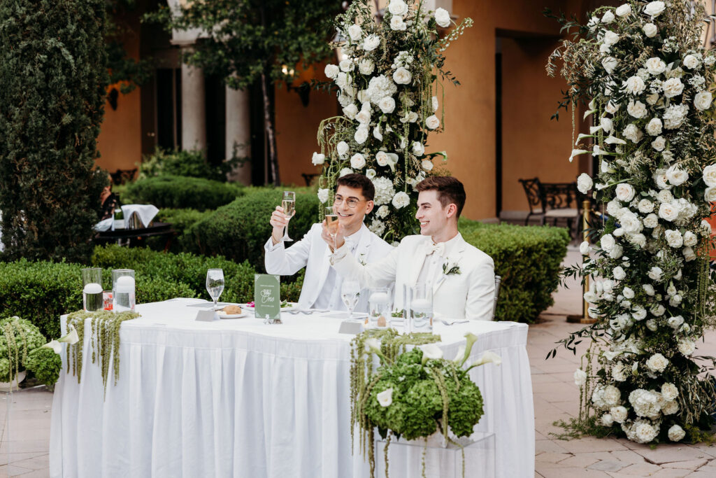 A Classic Hilton Lake Las Vegas Wedding with Private Vows & Timeless Style