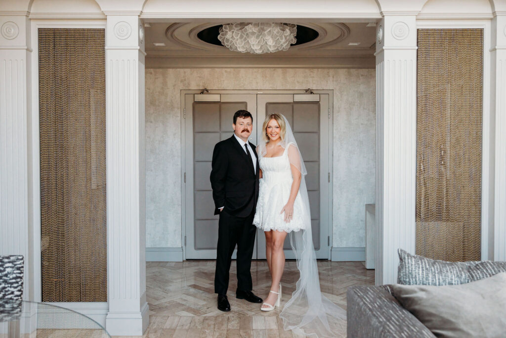 A Downtown Las Vegas Elopement at the Golden Nugget & Little White Chapel