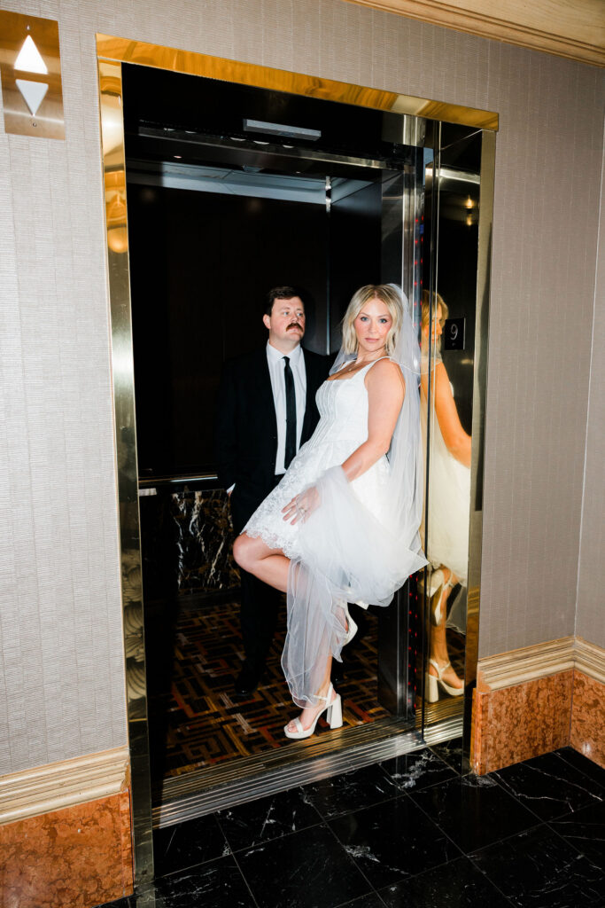 A Downtown Las Vegas Elopement at the Golden Nugget & Little White Chapel